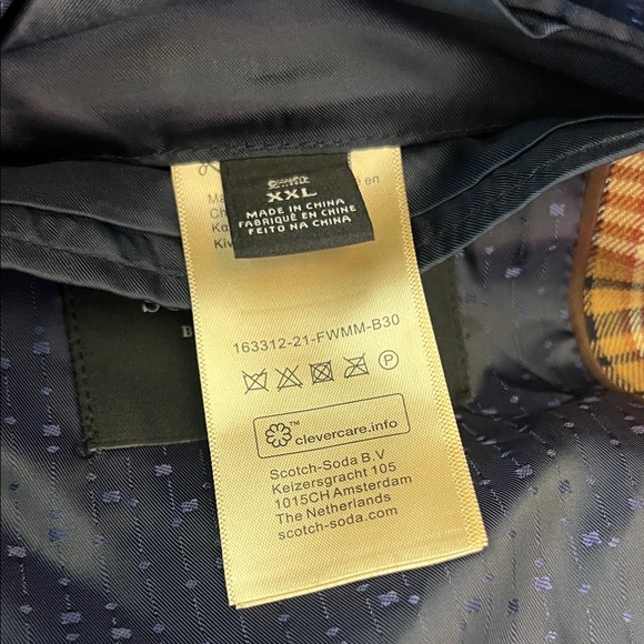 Scotch & Soda Brown Plaid Blazer - Picture 8 of 9